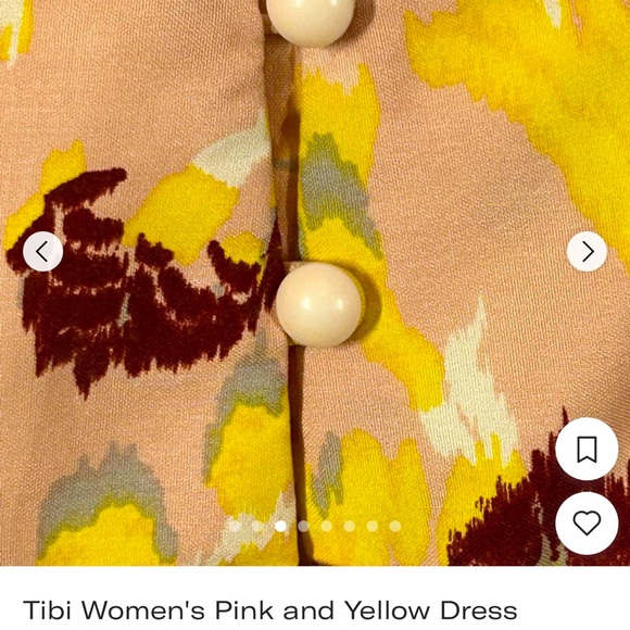 Tibi
Silk Print Ruffle-Top Dress - Picture 3 of 5